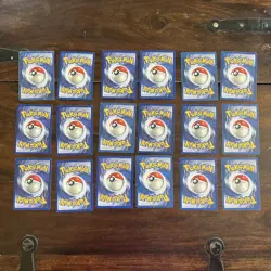 Pokemon TCG 18 Ct Unique Vintage 1999 Fossil Set Non-Holo Lot | Hypno Rare | MP - Image 3