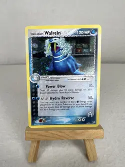 Team Aqua's Walrein 6/95 Pokemon TCG Team Magma vs Team Aqua Holo LP/MP - Image 1