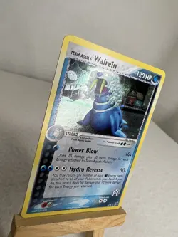 Team Aqua's Walrein 6/95 Pokemon TCG Team Magma vs Team Aqua Holo LP/MP - Image 2