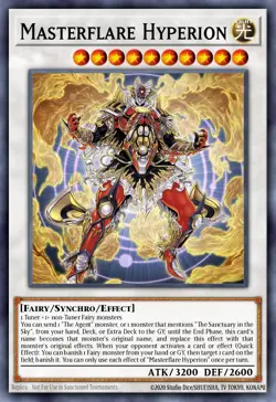 Yugioh - Masterflare Hyperion (Ultra Rare) (1st Edition) - GFP2-EN010 (P) - Image 1