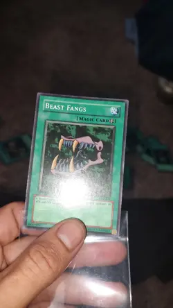 Beast Fangs LOB-041 North American 1st Edition mint - Image 3