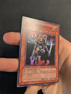 Yugioh D.D. Warrior Lady DCR-027 1st Edition Super Rare NM! - Image 2