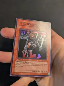 Yugioh D.D. Warrior Lady DCR-027 1st Edition Super Rare NM! - Image 3