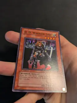 Yugioh D.D. Warrior Lady DCR-027 1st Edition Super Rare NM! - Image 4
