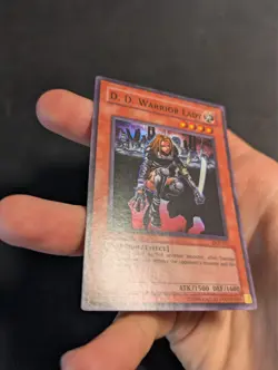 Yugioh D.D. Warrior Lady DCR-027 1st Edition Super Rare NM! - Image 5