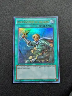 Yugioh - Reinforcement of the Army LCJW-EN286 1st Ultra Rare MP - Image 1