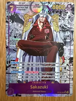 One Piece TCG OP16-065 Sakazuki Manga Rare - Image 1