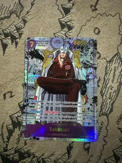One Piece TCG OP16-065 Sakazuki Manga Rare - Image 2