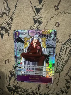 One Piece TCG OP16-065 Sakazuki Manga Rare - Image 5