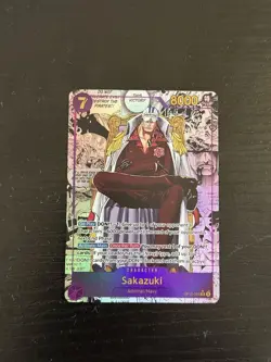 One Piece OP16-065 Sakazuki Manga Proxy Card - Image 1