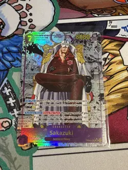 One Piece OP16 THE TIME OF BATTLE Sakazuki OP16-065 Manga - Image 1
