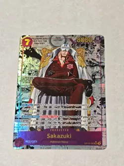 One Piece OP16 THE TIME OF BATTLE Sakazuki OP16-065 Manga - Image 3