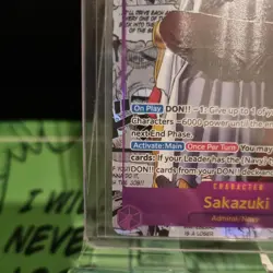 Bandai One Piece Card Game Sakazuki OP16-065 Manga English - Image 5