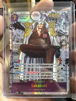 Sakazuki Op16-065 Manga Rare English One Piece TCG - Image 1