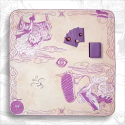 One Piece Luffy Pvramid Handcrafted Deluxe Suede PSA Signature Limited Playmat - Image 1