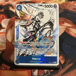 One Piece Marco(Parallel) ST22-012 Alt Art Starter Deck 22 Ace & Newgate - Image 1