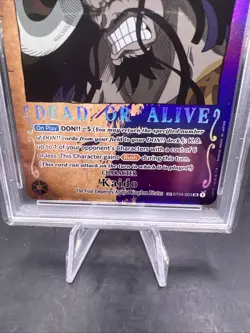 One Piece ST04-033 Kaido Wanted SP PSA 10 - Image 2