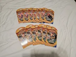 Disney Lorcana Wilds Unknown Sleeved Booster Pack LOT OF 13 Factory Sealed - Image 1