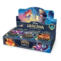 Disney Lorcana TCG S10 Whispers in the Well Booster Box SEALED - Image 1