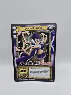 One Piece The Evil Flower Ms. Sunday Character Card SR M092 Power 400 - Image 1