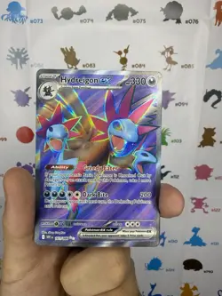Pokemon TCG Hydreigon EX Full Art Ultra Rare Holo Card 161/86 - Image 1