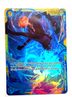 Sanji OP06-119 SEC - One Piece TCG - English Card Near-Mint Secret Rare - Image 1