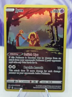 Pokemon Jynx TCG SWSH12 Silver Tempest Trainer Gallery Holo Ultra Card TG04/TG30 - Image 1