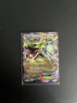 Pokemon TCG Rayquaza EX XY73 XY Black Star Promo 2015 Ultra Rare Card LP - Image 1