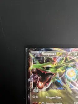 Pokemon TCG Rayquaza EX XY73 XY Black Star Promo 2015 Ultra Rare Card LP - Image 2