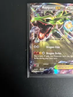 Pokemon TCG Rayquaza EX XY73 XY Black Star Promo 2015 Ultra Rare Card LP - Image 5