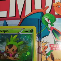 POKEMON PROMO CARD - XY BLACKSTAR PROMO - CHESPIN XY88 (HOLO) - Image 4