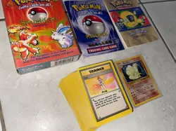 Pokemon Brushfire Theme Deck Set WOTC Vtg Box Set 1999 TCG Cards Manuals Box - Image 2