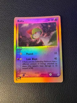 EX Ruby & Sapphire Ralts 68/109 Reverse Holo Pokemon Card - Image 1