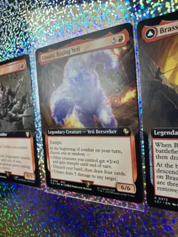 MTG Regular Extended Art: 0373 Brass's Tunnel-Grinder; 0116 Orcish Siegemaster - Image 5