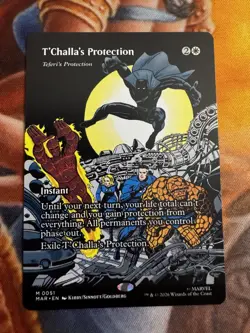 MTG Marvel Super Heroes T'Challa's Protection Showcase 0051 Non-Foil - Image 1