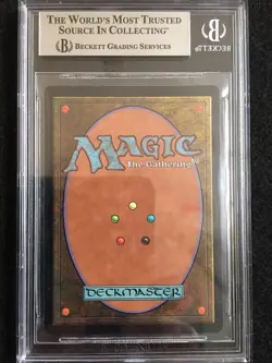 1997 Magic The Gathering MTG Tempest Lotus Petal C A BGS 9.0 with sub 9.5 - Image 2