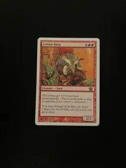 Goblin King [8th Edition] NM/LP MAGIC MTG CARDS - Image 1