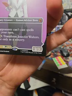 Jennifer Walters Borderless 0355 Marvel Super Heroes MTG Sensational She-Hulk - Image 5