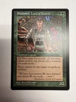 Mtg Eladamri, Lord of Leaves Tempest, Lightly Played - Image 2