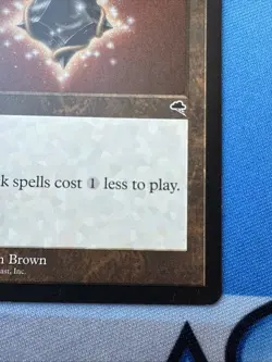 Jet Medallion - TMP - Magic The Gathering Vintage 1997 - Image 5