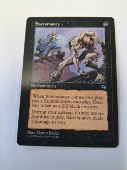 MTG Sarcomancy Tempest (S) - Image 1