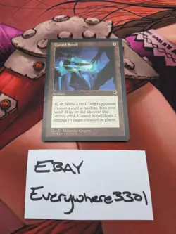 Magic The Gathering Cursed Scroll Tempest NM - Image 5