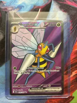 Pokemon TCG - Beedrill Ex 098/086 - Ultra Rare - Chaos Rising - Image 1
