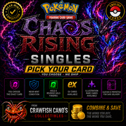 Pokemon Chaos Rising Singles Pick Your Card Holo Reverse Holo ex IR NM - Image 1