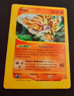 Pokemon Entei 10/147 - Aquapolis - HP Condition - Image 3