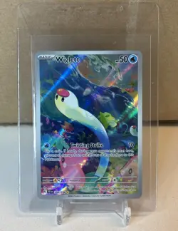 Pokemon Wiglett 206/198 SV01 Illustration Rare Full Art Holo 50 HP - Image 1