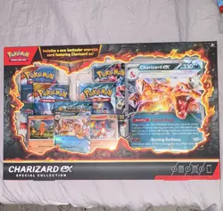 Pokemon TCG Charizard ex Special Collection Box Promo/Oversized/Booster 2023 - Image 1