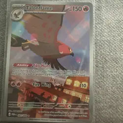 English Pokemon Perfect Order Talonflame Shiny Rare (091/088). - Image 1