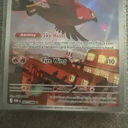English Pokemon Perfect Order Talonflame Shiny Rare (091/088). - Image 5