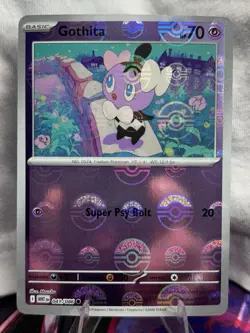 Gothita 041/086 Poke Ball Pattern Pokemon TCG SV White Flare Pack Fresh NM - Image 1